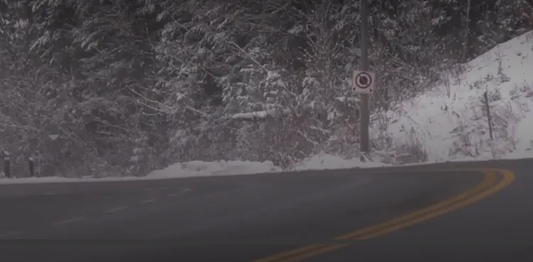 發生5死重大車禍的加拿大60號高速公路。翻攝CTV News