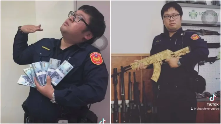 黃員自稱影片都是在現任所長任內所拍攝，還要上級連帶處處分她。翻攝自臉書「爆廢公社二館」