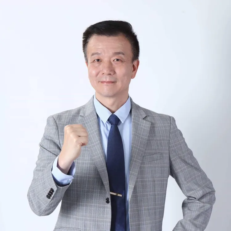 于北辰過去曾任陸軍司令部少將委員。翻攝于北辰在桃園臉書