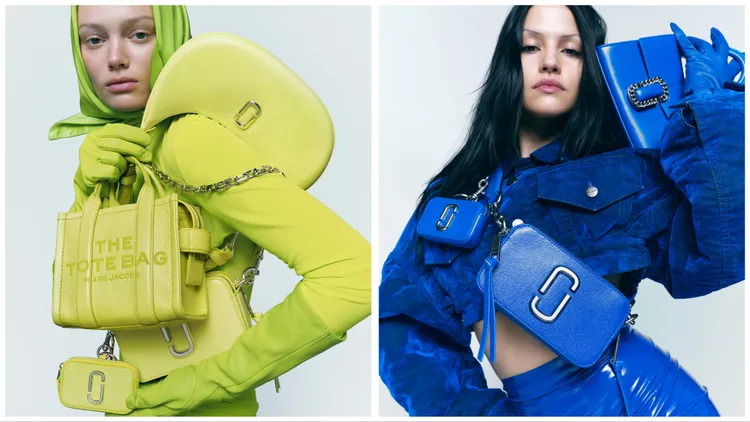 Snapshot相機包、St. Marc包以及The Tote托特包披上絢麗色彩。品牌提供