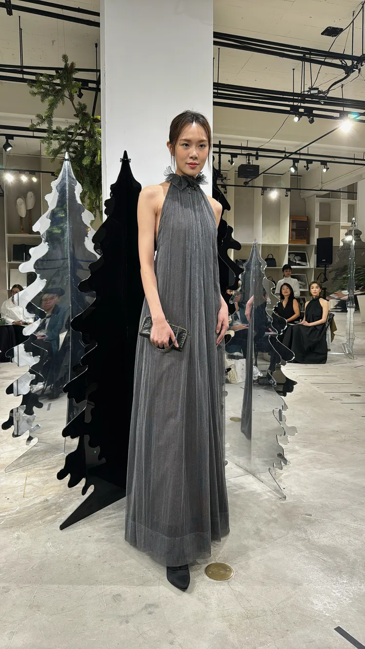 JAMEI CHEN Enchanted Garden高訂禮服系列#7 Ｗindflower。張家玲攝