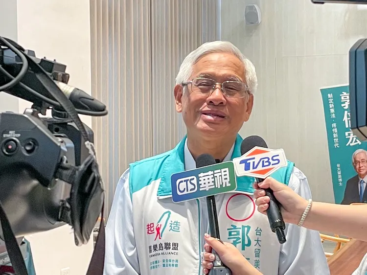 立委參選人郭倍宏。郭倍宏陣營提供