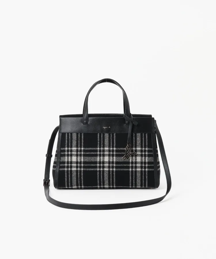 大款Sophie格紋兩用包，9580元。品牌提供