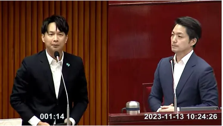 民眾黨議員陳宥丞要求預實名制購票防堵黃牛搶票。