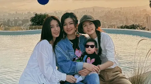 S.H.E逗腰果萌爆了 Selina合體孩子爸一家3口曬愛