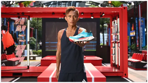 adidas打造飆速跑者基地 在信義區就能與最速男蔣介文「一較高下」