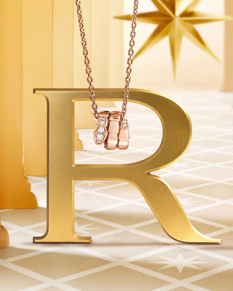 寶格麗冬季佳節獻禮Serpenti系列珠寶。品牌提供