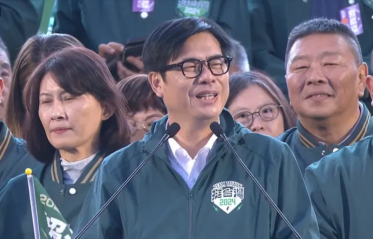 陳其邁說，蔡英文總統和蘇貞昌院長最支持高雄。賴總部提供