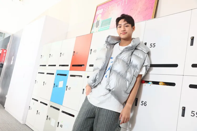 胡宇恆的女神是舒華。彭欣偉攝