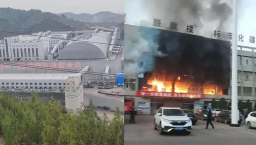 中國山西辦公大樓清晨惡火 奪走26條人命數十人受傷