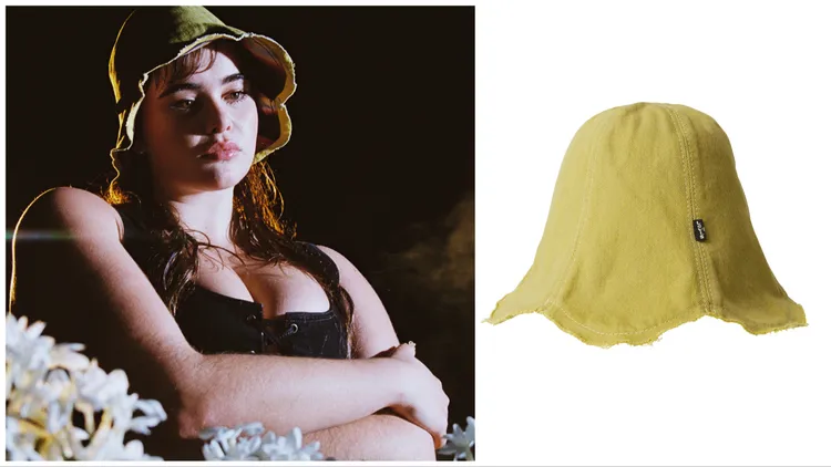 雙面造型鬱金香帽，2900元。品牌提供