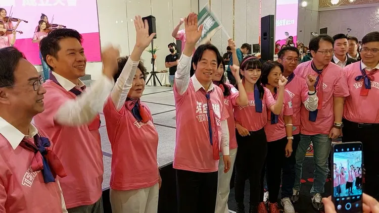 賴清德肯定女性對台灣社會貢獻很大。凃建豐攝