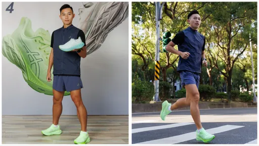 長跑國手曾廷瑋練訓新歡是「它」 ASICS全新跑鞋「厚又彈」