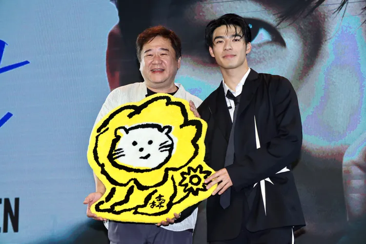 陳昊森盛大舉辦發片記者會。娛樂中心攝