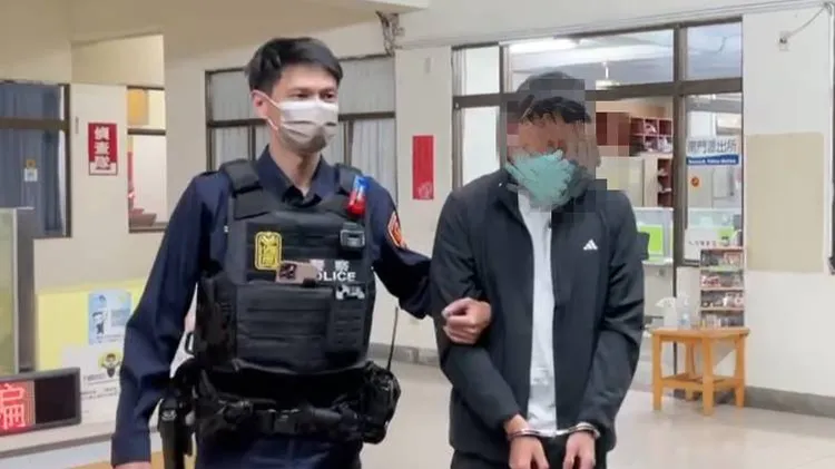 警方逮捕車手19歲陳男到案。警方提供