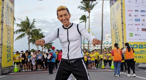 潘若迪花蓮過足歌手癮 馬拉松鬥士逼出淚腺