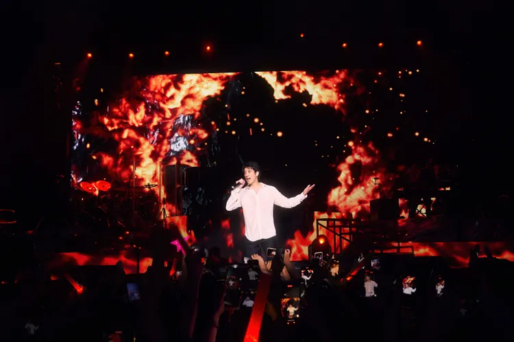 王力宏演唱會移師大馬開唱。
寬魚國際提供

