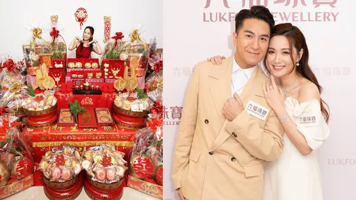 超狂聘禮!馬國明霸氣娶女星 4對龍鳳鐲大如「流星錘」