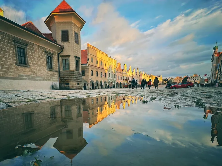 捷克特爾奇小鎮。山富旅遊提供