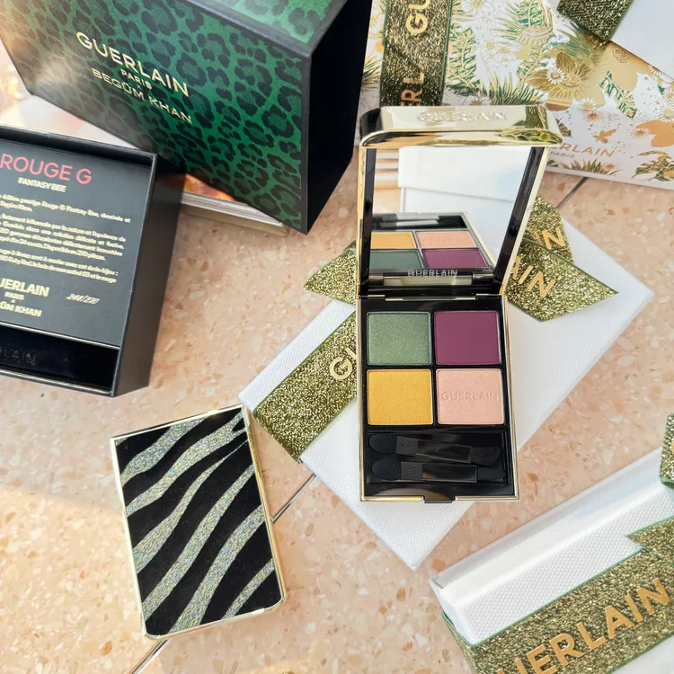 Ombres G高訂深邃4色眼影盤#879，3350元。張家玲攝