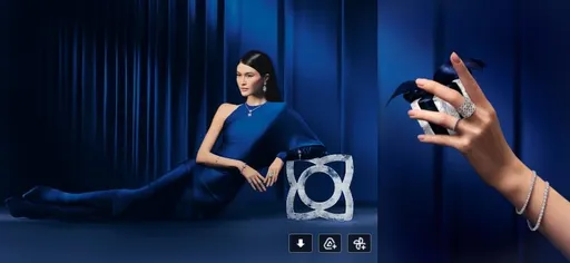 DE BEERS 推出2023聖誕佳節形象廣告　ENCHANTED LOTUS系列綻放迷人魅力