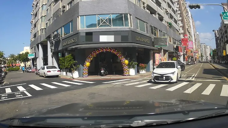 專案小組發現嫌犯座車在安平區出沒。讀者提供