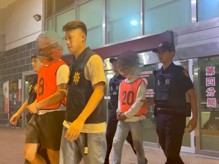 2嫌詢後被依妨害自由及毒品罪嫌移送南地檢偵辦。警方提供