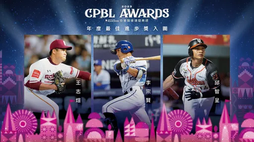 中職最佳進步獎入圍名單公布!王志煊、李宗賢、邱智呈競逐