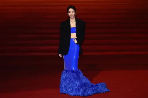 金馬衣評｜宋芸樺寶藍美人魚裝好突兀　搭柯震東像跑錯棚
