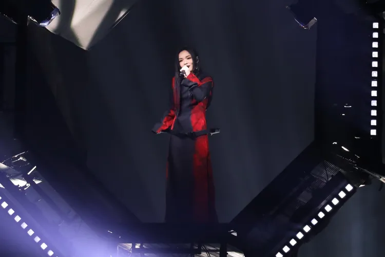 徐佳瑩歌聲深刻動人。攝影中心攝