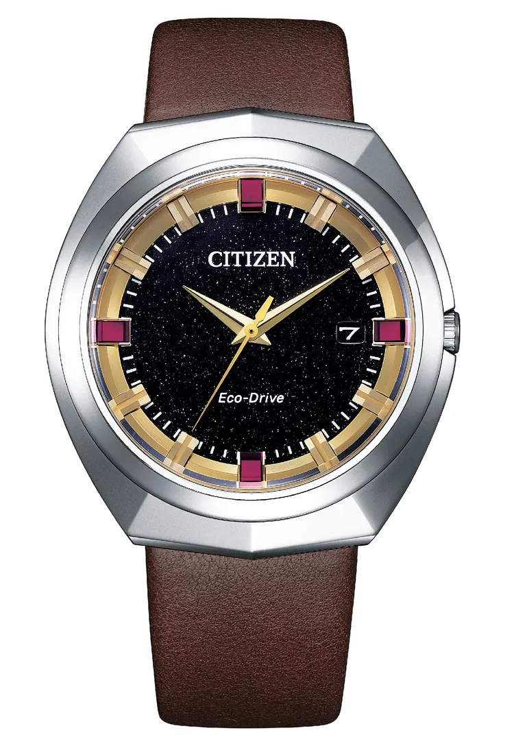 BN1010-05E，不銹鋼錶殼，小牛皮錶帶，2萬8800元。品牌提供