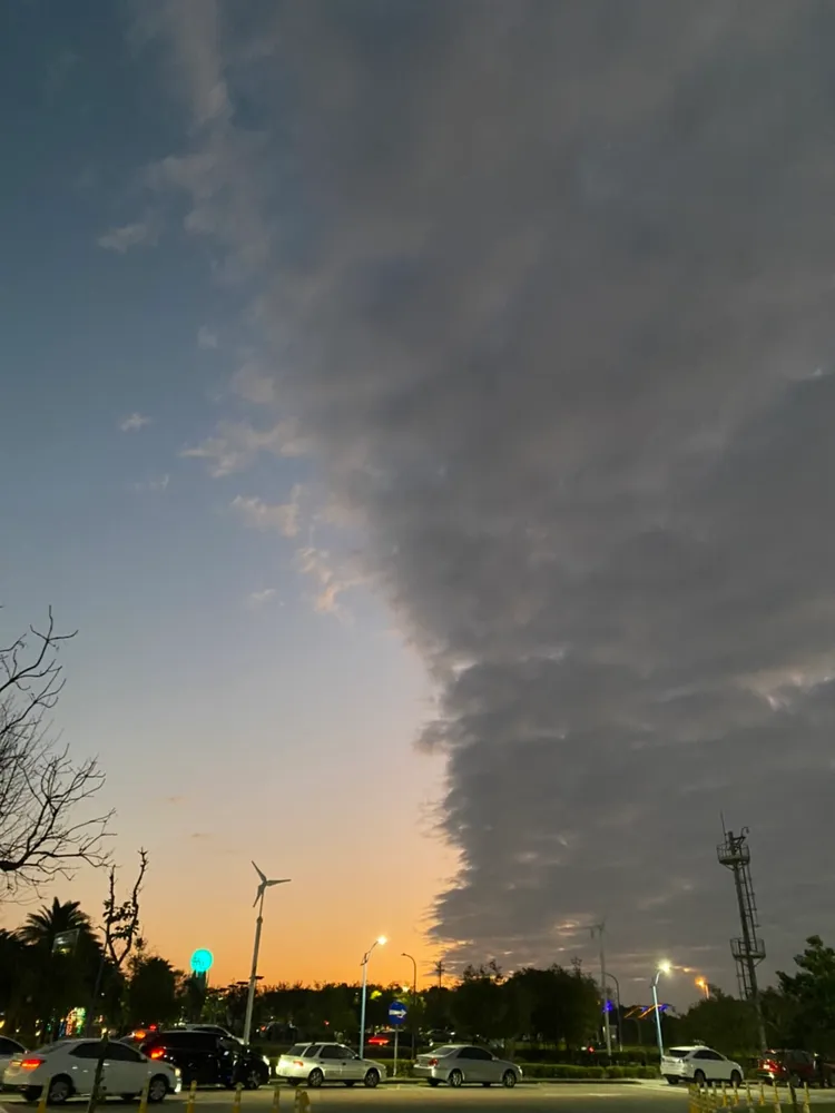 《壹蘋》記者1／26也在台中捕捉到類似的畫面。