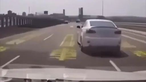 欺敵戲耍逼車惡駕駛!對方一閃上錯匝道 超解氣影片紅到國外