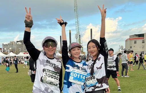 季芹揪吳速玲體驗馬拉松 43歲王仁甫拼命征服21K半馬