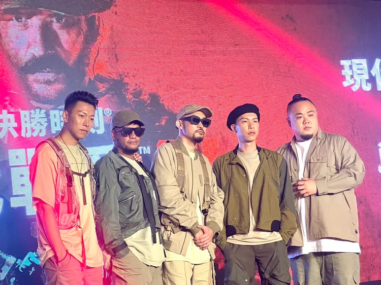 兄弟本色開心代言電玩，今共同出席記者會。林丞偉攝