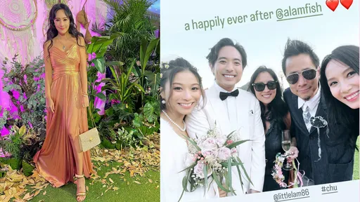 林子祥兒子是關穎小叔!她飛香港喝喜酒 華麗背後窘到不行