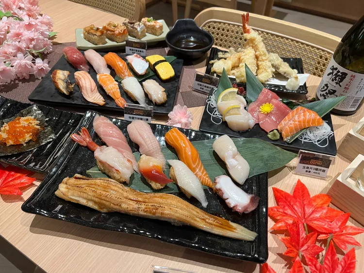 DON DON DONKI新品牌「若櫻壽司」全球首店坐落台中。鮮明攝