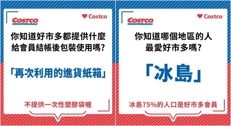 好市多冷知識。翻攝自台灣好市多臉書