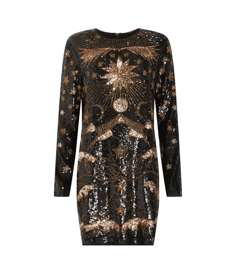 NOUSHKA刺繡洋裝，2萬2500元。品牌提供