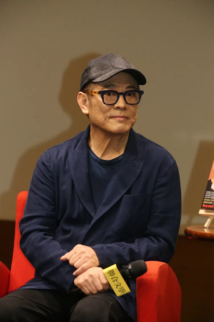 李連杰暢談佛法。攝影中心攝