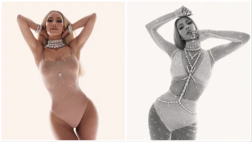 豐臀金惹火身材示範閃亮「內在美」！　SWAROVSKI水晶也被她穿上身