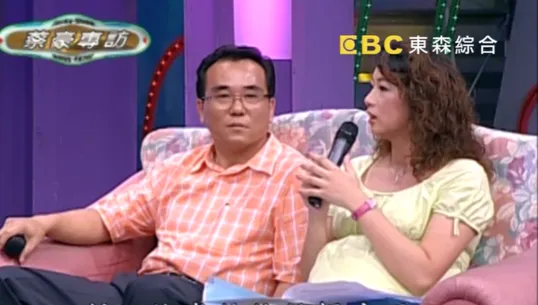 宋麗華與前夫蔡豪因家暴離婚。翻攝東森綜合台