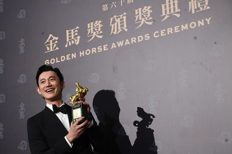 吳慷仁獲得金馬獎。林林攝