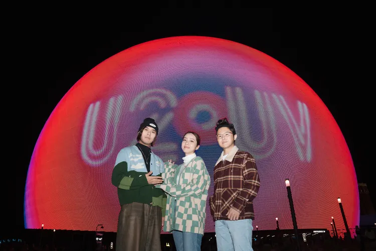 告五人魅力襲捲全球。相信音樂提供