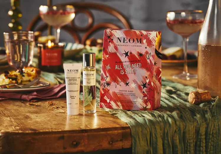 NEOM舒緩恬睡限量禮盒，1250元。品牌提供
