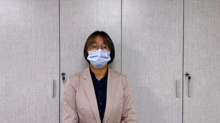 經發局綜合企劃科 陳珏寧科長說明。經發局提供
