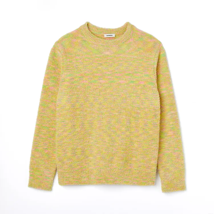 黑白撞色毛衣，9590元。品牌提供