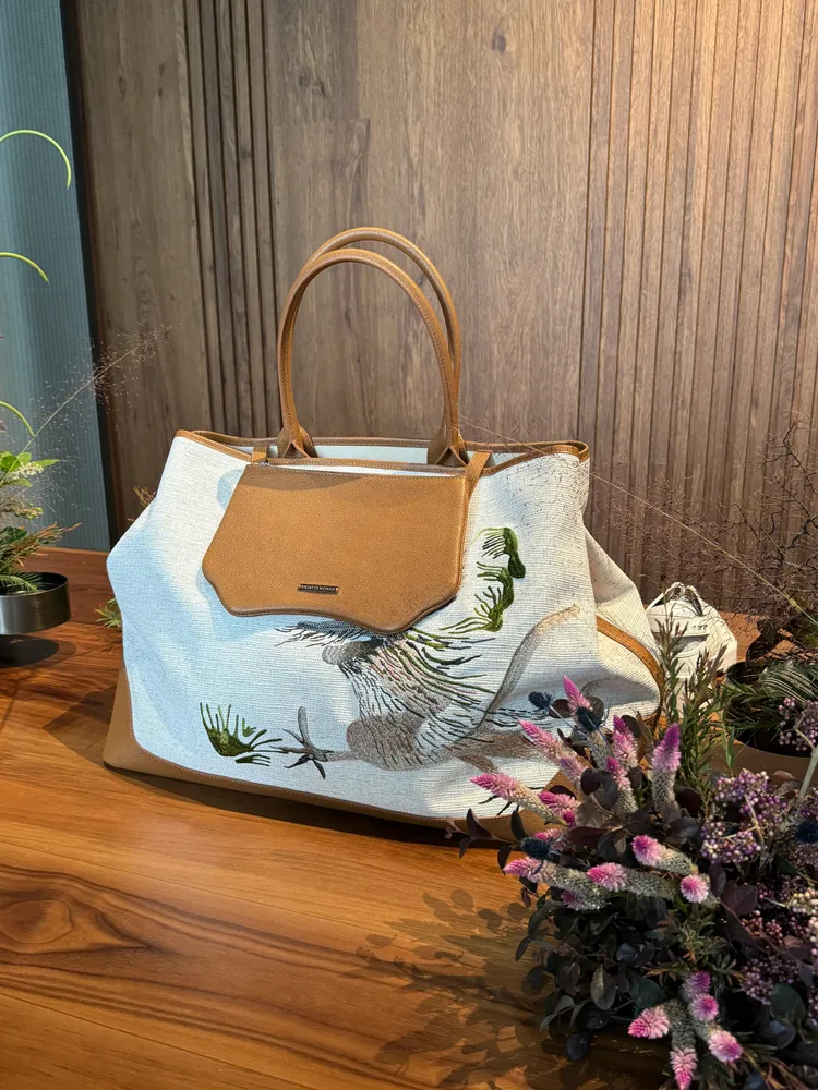 夏姿2024春夏預覽會。張家玲攝