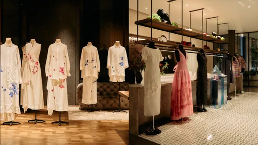 夏姿2024春夏系列風光返台展 把優雅「蜃縷」搬進豪宅建案