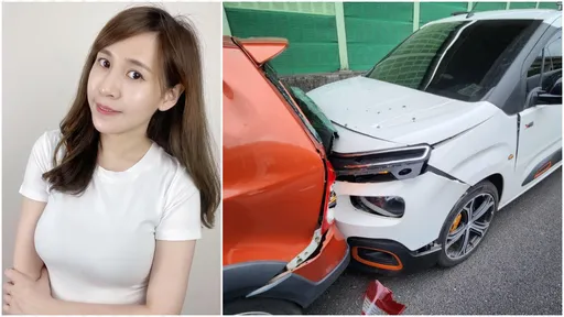 潔哥出車禍受傷！國道3車連環撞　錯過閨密婚禮